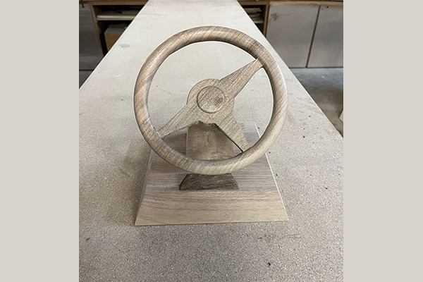 Menuiserie Taquet ile de France fabrication trophée bois open green du cœur