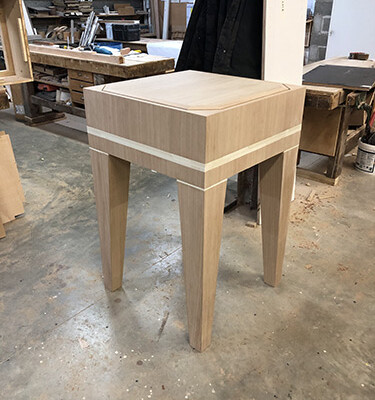 Menuiserie Taquet ile de France fabrication table